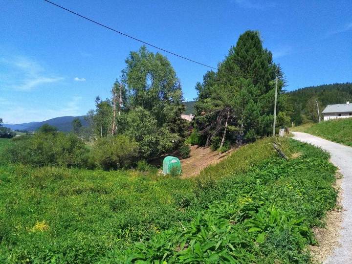 Terrain avant débroussaillage Autrans-Méaudre en Vercors