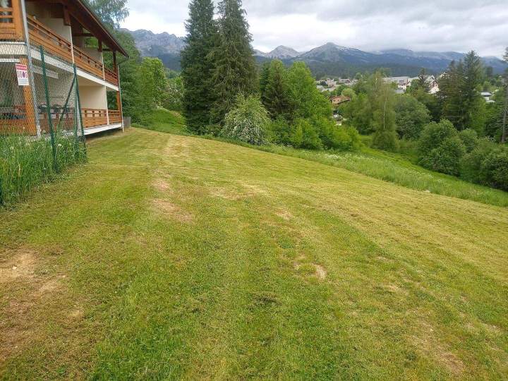 Gazon après une tonte Autrans-Méaudre en Vercors